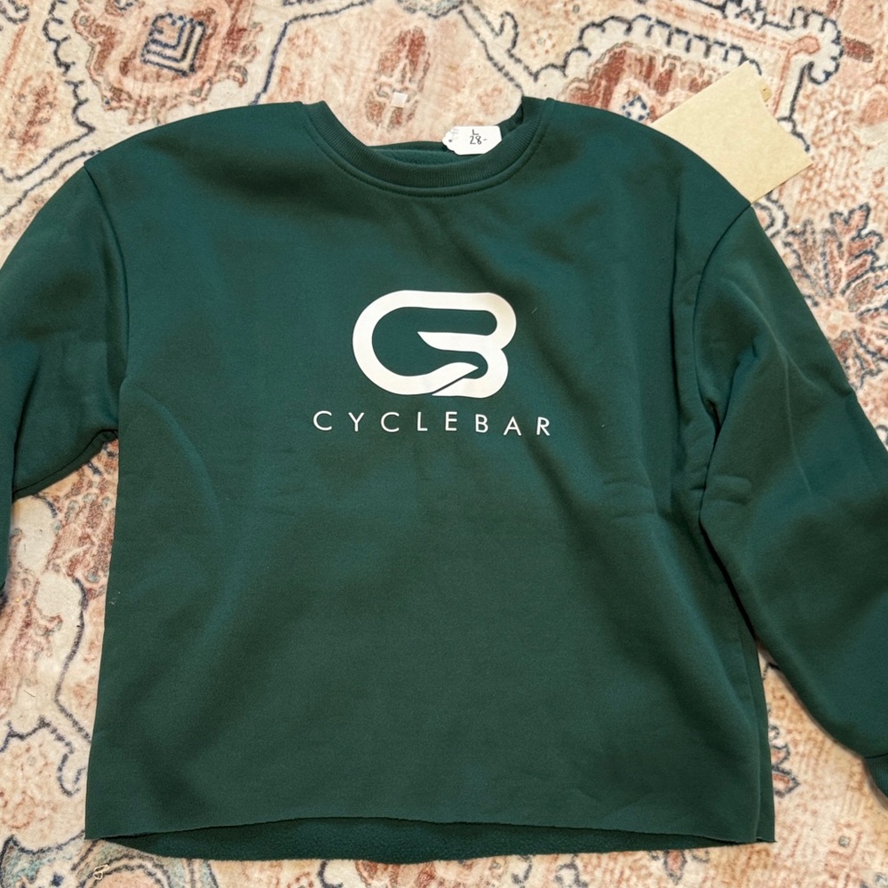 CycleBar Forest Green Pullover